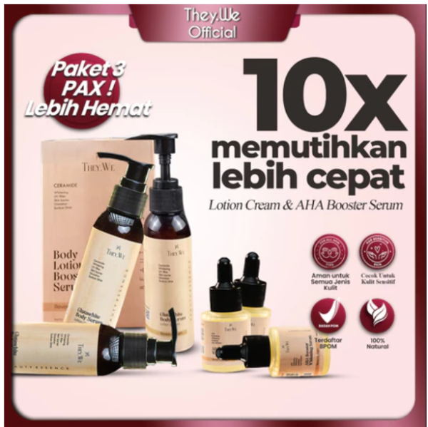 They.We - 3 Paket Bodycare BPOM