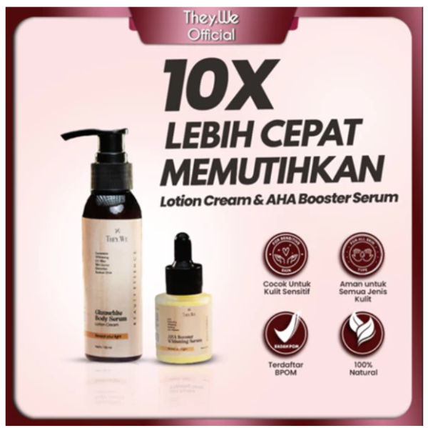 They.We - Whitening Body Lotion & Serum Booster Pemutih Badan HB Dosting BPOM