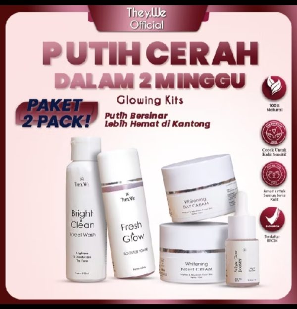 They.We - 2 Paket Skincare Glowing All Skin