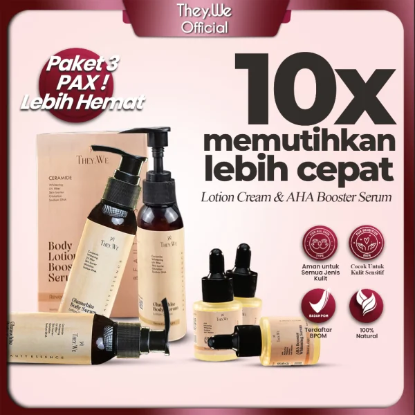 They.We - 3 Paket Bodycare BPOM