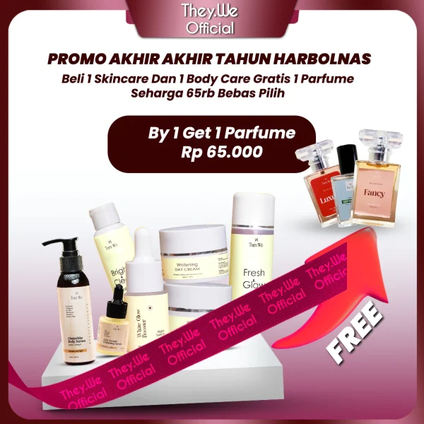 Paket Skincare dan Bodycare Bonus Parfume