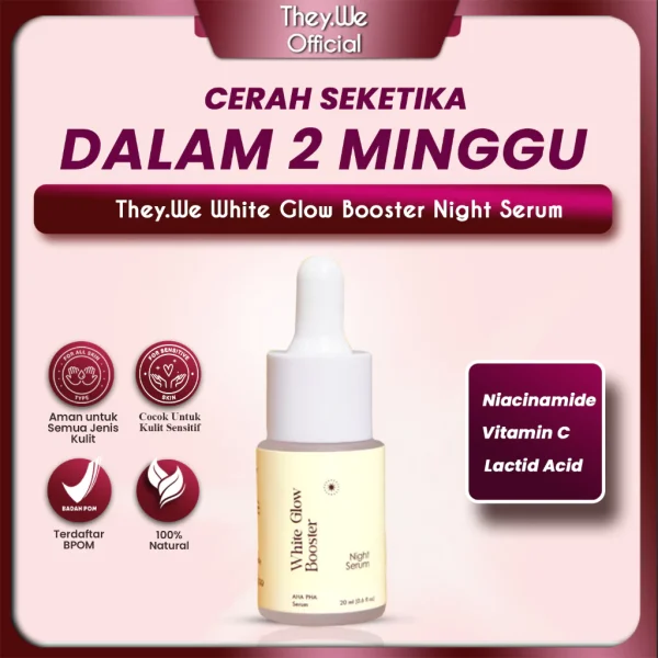 They.We Peeling Serum Eksfoliasi Wajah Mencerahkan Angkat Sel Kulit Mati - Kulit Wajah Exfoliating